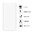 3D Curved Tempered Glass Screen Protector for LG V30+ (Clear)
